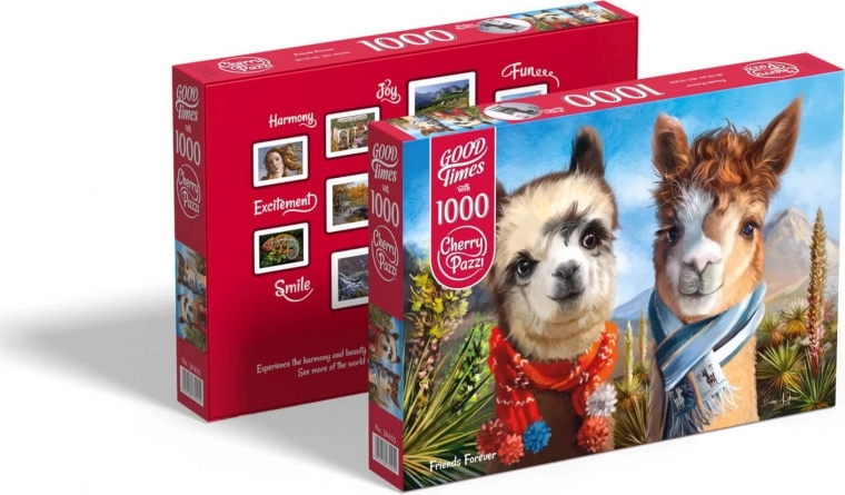 1000 pieces for a fun challenge