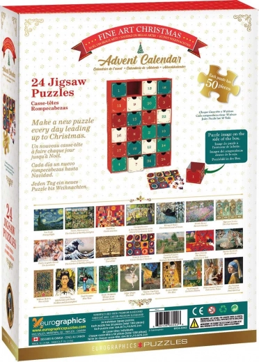 24 days, 24 artistic mini puzzles