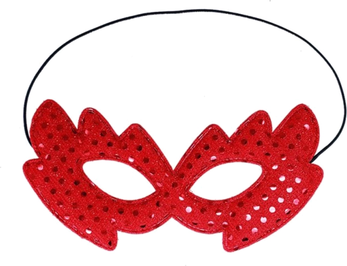 Elegant mask with elastic strap