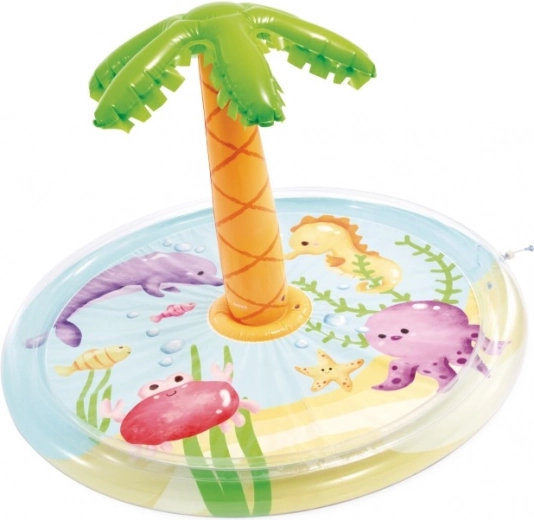 Refreshing sprinkler within reach