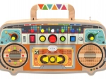 Wooden FM Radio – Interactive Activity Board for Kids