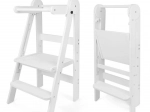 Foldable learning tower Lofty – white