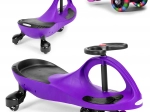 ECOTOYSi LED-ratastega lilla wiggle car tasakaaluratas