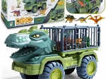 Woopie cargo truck – dinosaur transporter with figures