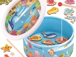 Tooky Toy magnetiline kalapüügimäng – puidust komplekt