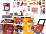 Large Toy Supermarket for Kids with Cart and Accessories