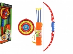 Kids’ archery set with target and suction-cup arrows