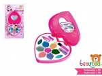 Children's Makeup Set Beauted Heart Palette with Mirror