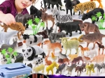 Set of XXL Animal Figurines 58 pcs by Woopie