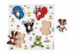 Puidust nuppudega pusle MUTT – väike