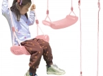 Plastist lastekiik aeda ja tuppa – roosa