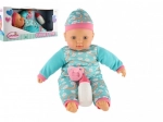 Baby doll 40 cm with soft body, bottle and pacifier