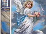 Teemanttikand cherub 30 × 40 cm