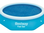 BESTWAY Fast Set päikeseenergia basseinikate 244 cm