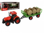 Tractor with Sound and Light with Detachable Trailer and Hay Bales