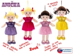 Kaltsunukk Anička 32 cm, räägib ja laulab slovaki keeles