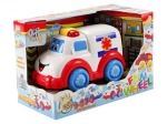 Battery-Powered Ambulance with Light and Sound 15 cm