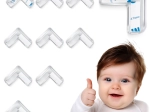 RICOKIDS Transparent Corner Protectors, 10 pcs