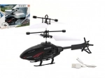 RC helicopter with hand-motion control and USB charging, 16 cm