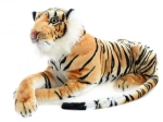 Brown plush tiger 70 cm