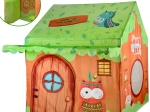 Colorful kids’ play tent house Forest Friends with carry bag