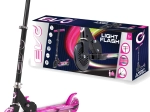 EVO kids' folding scooter Light Flash with LED deck – pink