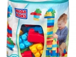 Mega Bloks suur klotsikott – sinine (80 tk)