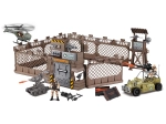 Military fort with helicopter and effects 177 cm