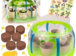Bio Little Gardener Set – mini greenhouse with tools and seeds for growing plants