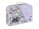 Laminaadist kohver 34 cm Funny Girl