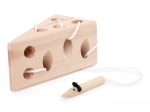Wooden Lacing Cheese with Mouse – Small Foot