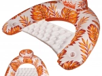 Inflatable Water Chair in Orange