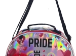 Laste südamekujuline käekott Pride 25 cm
