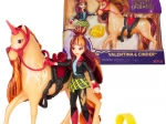Unicorn Academy Valentina ja Cinder – tüdruku ja ükssarviku figuur koos tarvikutega