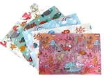 Plastic folder with snap 32 × 22.8 cm