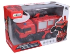 RC auto-robot firefighters 26 cm with water cannon and transformation