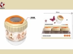 Insect observation box with magnifier 8 × 8 × 9.5 cm