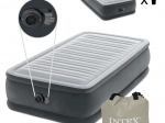 Single air mattress 191 × 99 cm with electric pump Intex Deluxe