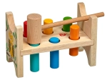 Wooden Hammering Bench Forest Owl Lucy & Leo