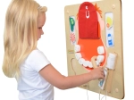 Masterkidz seinale kinnitatav senso-motoorne hügieenitahvel suu jaoks Flex Montessori