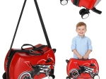 Laste ratastel käsipagasi kohver mootorratta motiiviga 30 l
