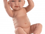 Llorens New Born tüdruk – realistlik beebinukk, täisvinüülkeha 40 cm