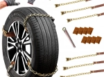 Snow Chains – Anti-Slip Tire Straps, Set of 8