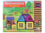 Magnetiline ehituskomplekt lastele, 48 detaili