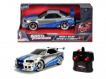 RC-auto Nissan Skyline GT‑R R34 Kiired ja vihased 1:24