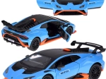 Metallist mudel LAMBORGHINI Huracán STO 1:32 heli ja valgusega