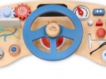Wooden Steering Wheel for Kids