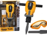 Kids' pneumatic hammer with accessory set