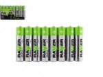 Leelispatareid AAA 1,5 V – 8 tk RAVER
