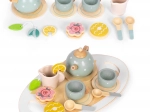 ECOTOYS puidust teekomplekt, 14 osa